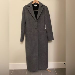 Reformation Wayne coat in dark grey